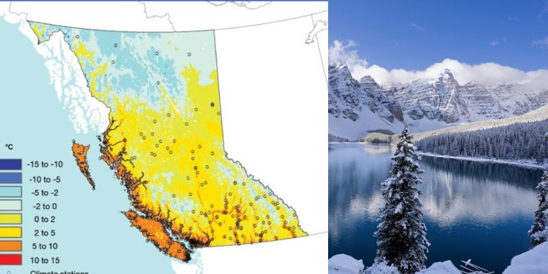 Khí hậu Canada đặc trưng với mùa đông lạnh giá