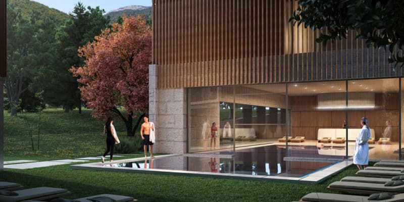 Khách sạn 5 sao Montis, Kolasin, Montenegro hiện đại