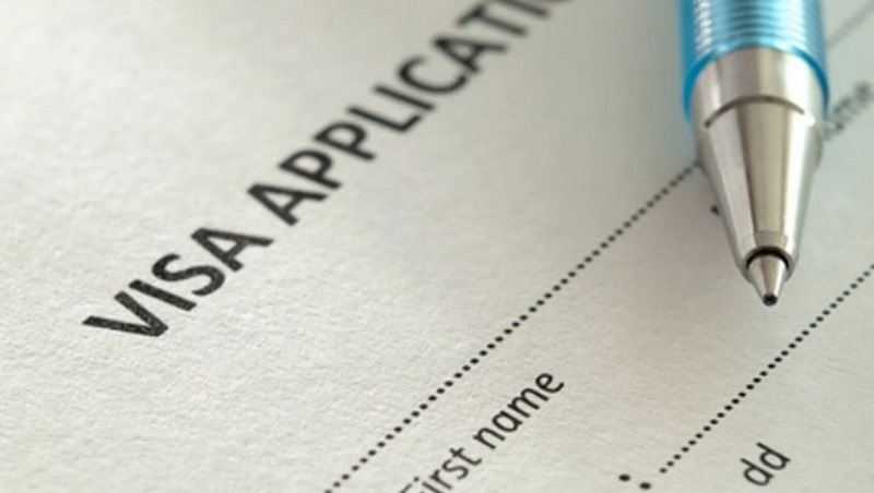 Đơn điền xin visa