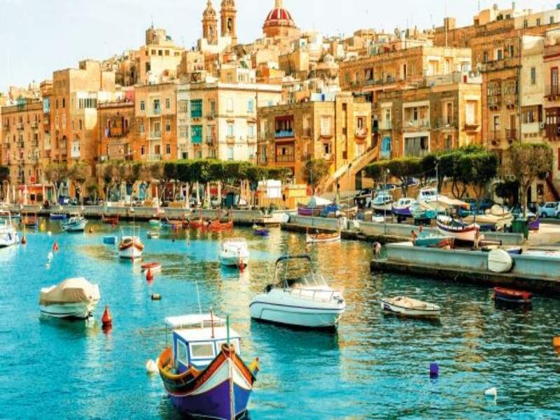 Thủ đô Valletta là điểm du lịch hấp dẫn ở Malta
