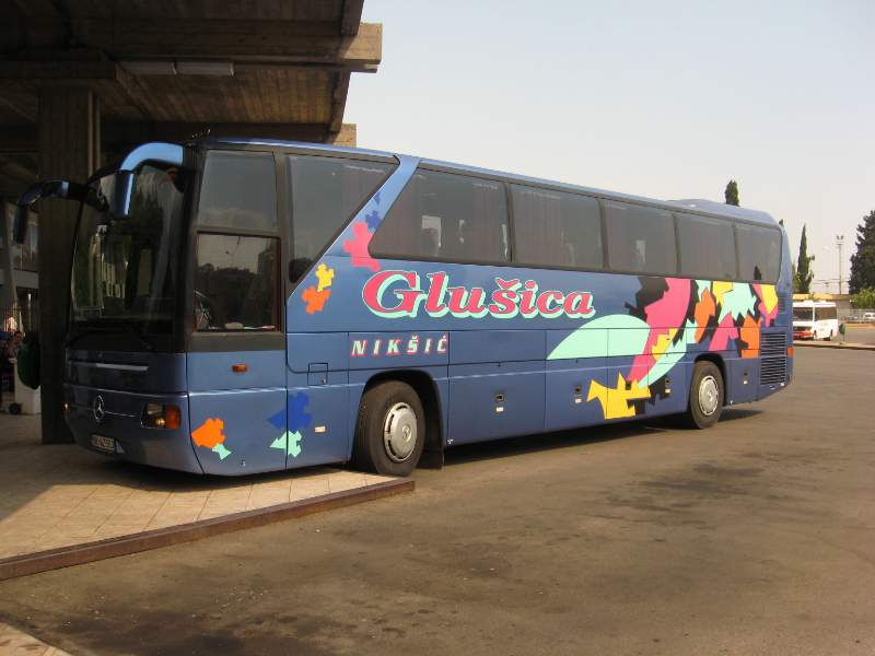 Hệ thống xe bus tại Montenegro phát triển mạnh mẽ