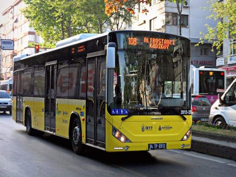 Xe bus là phương tiện công cộng phổ biến ở Thổ Nhĩ Kỳ