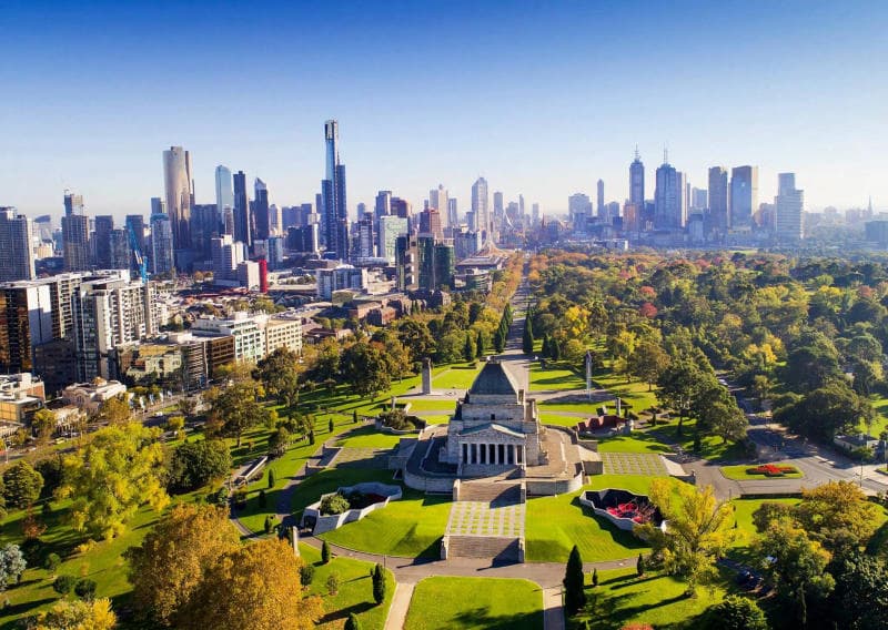 Melbourne được ví là thành phố đáng sống nhất của nước Úc