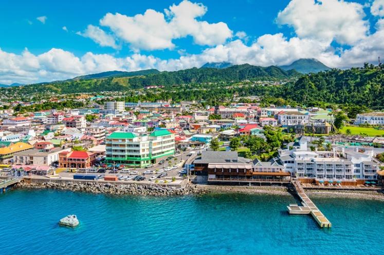 Cảnh quan ở Dominica vô cùng hùng vĩ