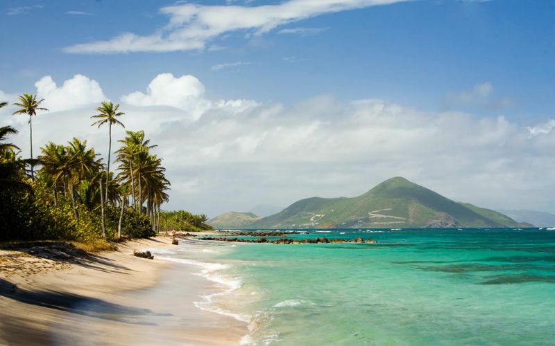 Tận hưởng biển xanh cát trắng tại Saint Kitts & Nevis
