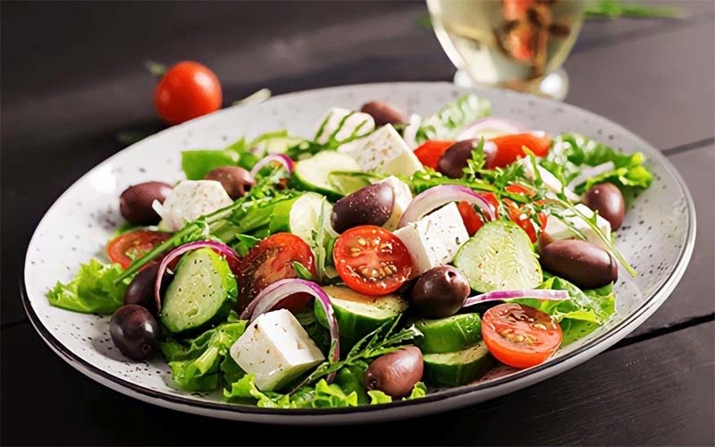 Salad Hy Lạp hay còn gọi là Horiatiki