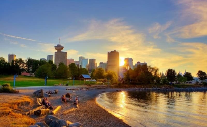 Thời tiết tại Vancouver, Canada ôn hòa nhất cả nước