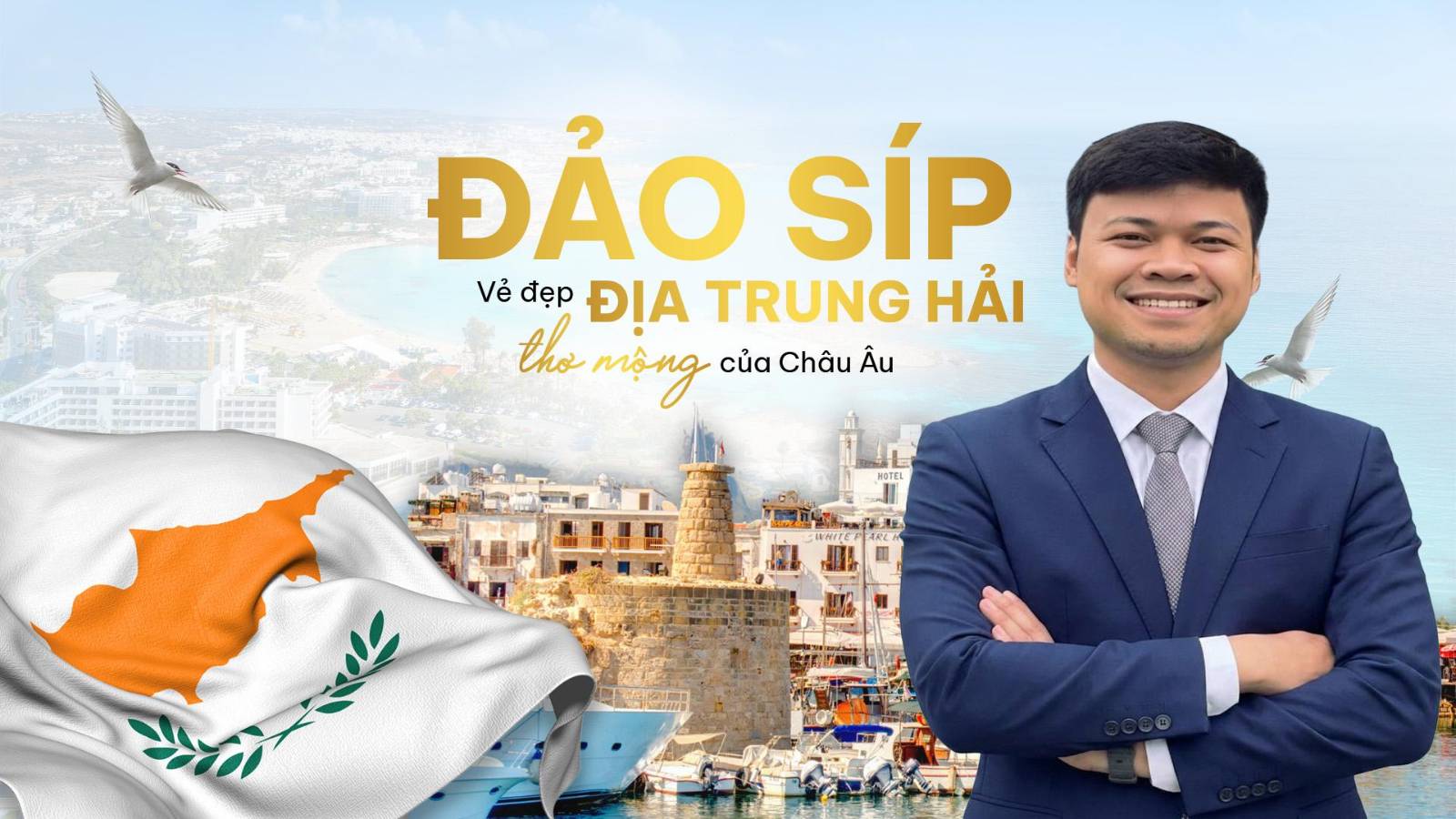 Chương trình visa vàng Síp - Miễn thị thực ở 176 quốc gia